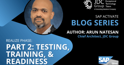 SAP Activate Blog Series, Post 5: Realize Phase – Part 2: Testing, Training & Readiness