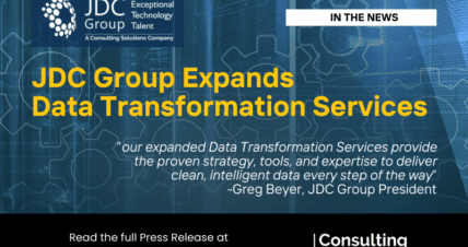 JDC GROUP EXPANDS DATA TRANSFORMATION SERVICES