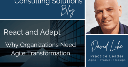 React and Adapt: Why Organizations Need Agile Transformation