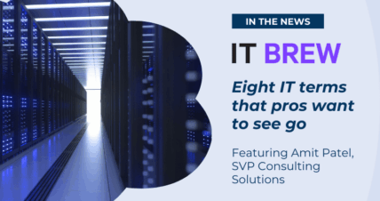 AMIT PATEL WEIGHS IN ON OVERUSED BUZZWORDS IN IT BREW FEATURE