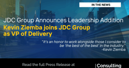 Industry Veteran Kevin Ziemba Joins JDC Group as VP of Delivery