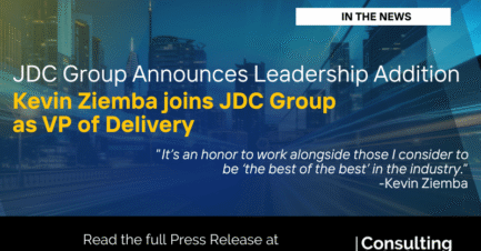 Industry Veteran Kevin Ziemba Joins JDC Group as VP of Delivery
