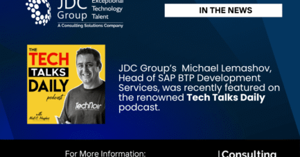 JDC Group’s Michael Lemashov, Featured on Tech Talks Daily Podcast