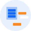 big data platforms warehousing icon
