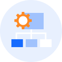 business transformation platform icon
