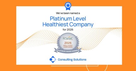 Consulting Solutions Recognized As A 2026 Platinum Level Healthiest Company