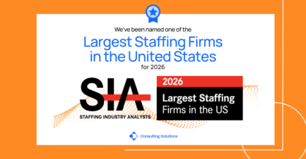 Consulting Solutions Continues to Rank Among SIA’s Largest U.S. Staffing Firms