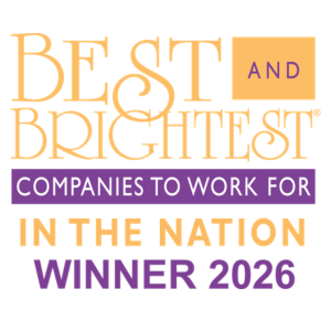 best and brightest companies to work for in the nation winner 2026 award logo
