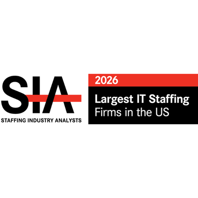 SIA Largest IT staffing firms in the US award logo